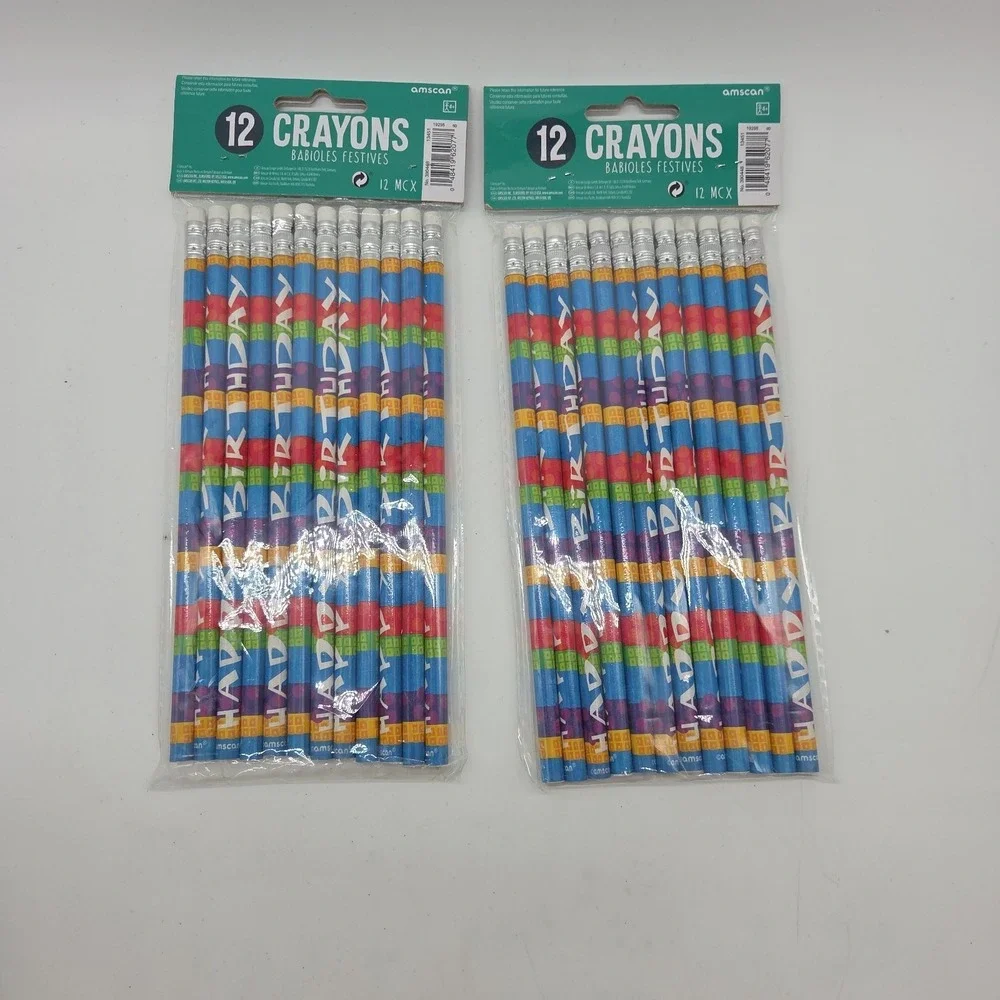 Large Lot Of Mixed Party Goodie Bag Favors For 12 Kids Pencils Keychain Bowling